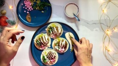 صورة توضيحية - خبز الشمندر و السبانخ أطباق مميزة يقدمها Belicious Bakes لعشاء عيد الميلاد