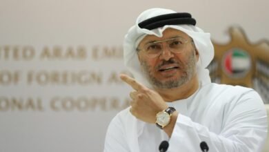 المستشار الإماراتي موقف الإمارات ثابت ومبدئي في دعم فلسطين
