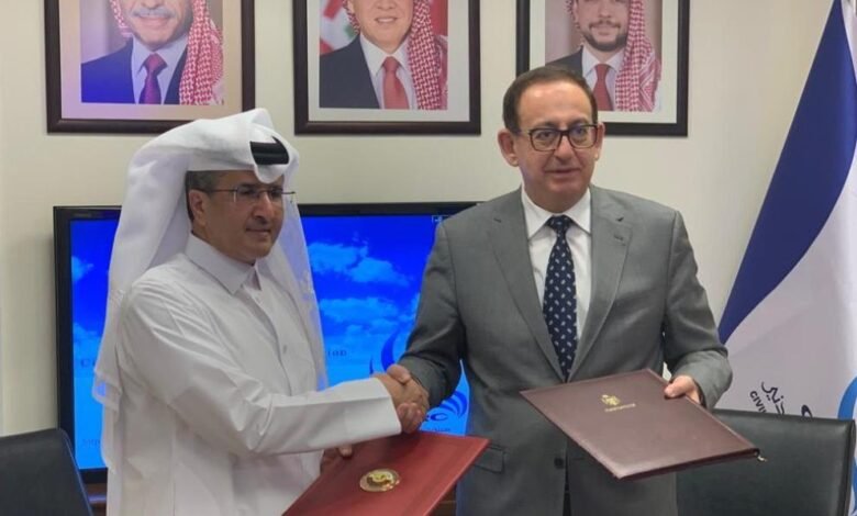 قطر والأردن توقعان اتفاقية لتحرير أجواء الطيران المدني قطر والأردن توقعان اتفاقية لتحرير أجواء الطيران المدني