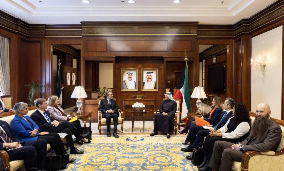 صورة مميزة: الكويت ومجموعة الـ7 تبحثان تعزيز العلاقات والوضع بأوكرانيا