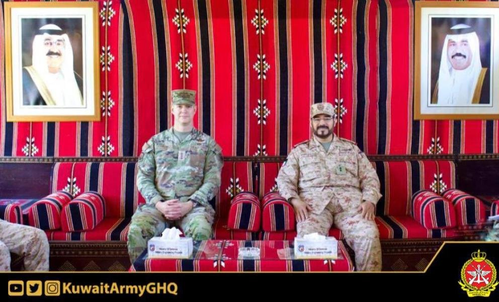 صورة مميزة: الكويت وأمريكا تبحثان التعاون في المجالات العسكرية