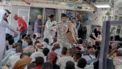 قطر ترسل 30 طناً من المساعدات للسودان وتجلي 180 مقيماً