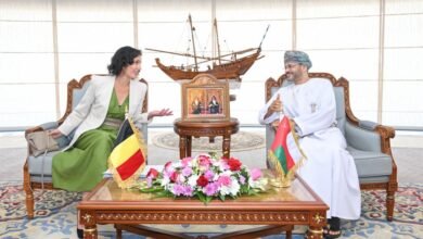 رسالة من ملك بلجيكا لسلطان عُمان