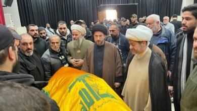 صورة توضيحية - حزب الله وأهالي صيدا شيعوا الفقيد المجاهد خليل قطيش