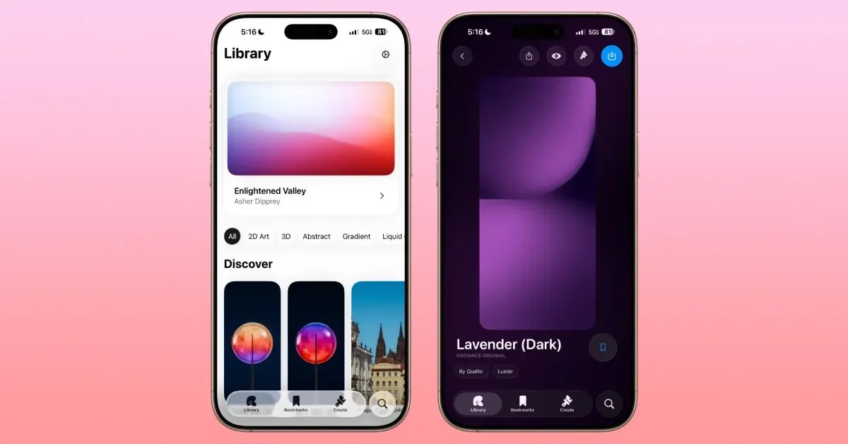 Indie App Spotlight Radiance هو تطبيق رائع ومجاني لخلفية الشاشة لمستخدمي iPhone - صورة مميزة صورة مميزة: Indie App Spotlight Radiance هو تطبيق رائع ومجاني لخلفية الشاشة لمستخدمي iPhone