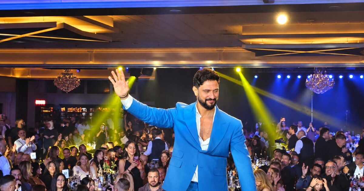 تفاعل جماهيري لافت مع أداء كريم نور في Bellagio Banquet Hall
