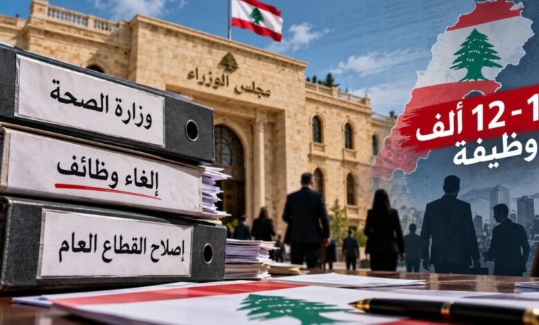 من وزارة الصحة إلى 13 ألف وظيفة: هل بدأت إعادة هيكلة واسعة للقطاع العام في لبنان؟ من وزارة الصحة إلى 13 ألف وظيفة: هل بدأت إعادة هيكلة واسعة للقطاع العام في لبنان؟