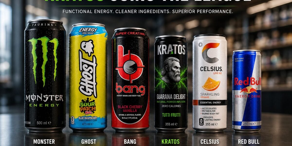 KRATOS Energy Drink Becomes a Rising Global Brand