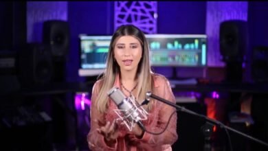 الفنانة ماريا سركيس تُغني للنجمة العراقية رحمة الكوكب وتبدع ..