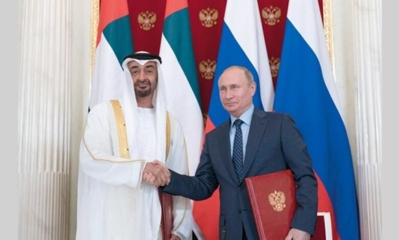 الكرملين يعلن عن اتصال هاتفي بين محمد بن زايد و الرئيس بوتين