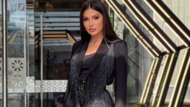 ديان ابي علام تتألق بإطلالة رمضانية