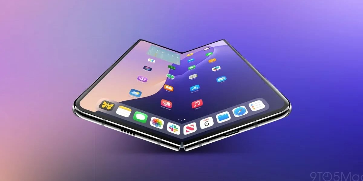 صورة مميزة: سيكون iPhone Fold أكثر عرضًا من الطول عند فتحه وفقًا للتقرير