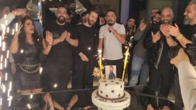 وائل ابو بكر يحتفل بعيد ميلاده وسط الأحبة مهند وسارة يشعلان السهرة